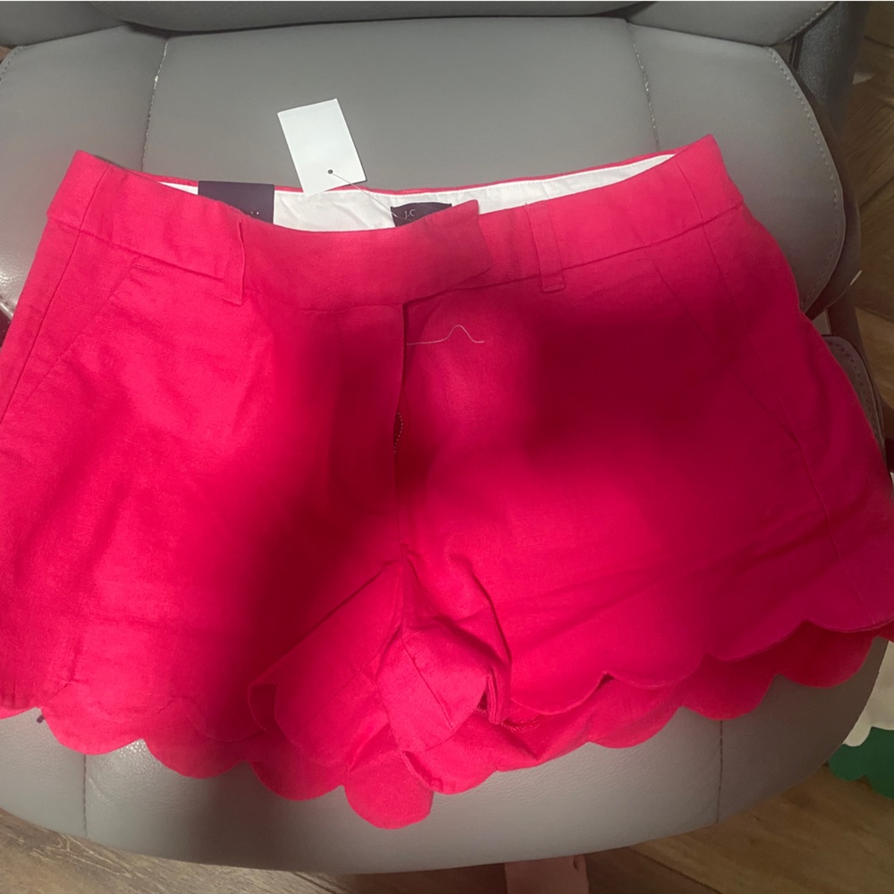 NWT JCREW size 8 Scallopped shorts